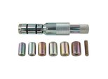 Ks Tools Kupplungs-Zentrier-Werkzeug-Satz Ø 24,0 - 36,0 Mm Mit ZentrierhüLsen, 9-Teilig (150.2380)