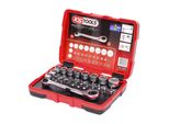KS Tools Durchgangs-SteckschlüSsel Und Bit-Satz 1/4 Zoll + 11Mm, 31-Tlg., 9183050 (918.3050)