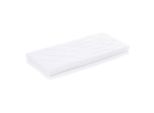 Fillikid Beistellbettmatratze Nino, Weiß, Textil, 45x90x4.5 cm, Bezug abnehmbar/waschbar, atmungsaktiv, Babymöbel, Babybetten, Beistellbetten