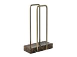 Aquanova Ordnungssystem, Braun, Stein, 17x24.5x7.5 cm, Badaccessoires, Waschplatzzubehör, Seifenschalen
