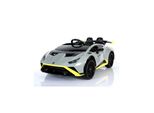Es-Toys Kinder Elektroauto Lamborghini Huracan STO Drift Fernbedienung MP3 USB Hellgrau