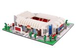 Mini Bauklötze Set - Fußballfeld - Lernspielzeug - Modellbau für Kinder und Erwachsene