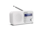 Sharp DR-P420 Tokyo Dab+ Digitalradio Bluetooth Lautsprecher UKW DAB Wecker Dual-Alarm Weiß