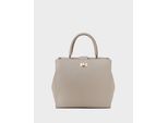 Große Handtasche Beige