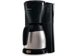 Philips Café Gaia Collection Kaffeemaschine HD7544/20, Filterkaffeemaschine, 1,2 l, Gemahlener Kaffee, 1000 W, Schwarz