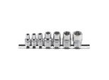 BGS SteckschlüSsel-Einsatz-Satz E-Profil Antrieb Innenvierkant 6,3 Mm / 10 Mm SW E6 - E16 7 Tlg. ; BGS Technic (2027)
