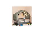 Home Deluxe Kinderbett Mit Schubladen Wolkenland – 90 X 200 Cm Grau