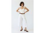 Hochgeschnittene Weit Geschnittene Plissierte Culottes