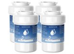 Wasserfilter Ersatz für GE MWF 4 Stück Blau NSF-