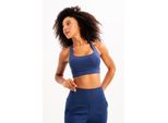 Justever Leicht StüTzender, Herausnehmbarer, Marineblauer Sport-Bh FüR Damen Mit RüCkendetail - Surge