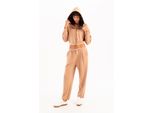 Justever Oversize Fit Jogginghose FüR Damen Mit Elastischem Bund, Tasche Und Entspanntem Schnitt In Nerz-Optik - Flex