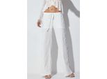 Damen Baumwoll-Hose Mit Geradem Bein