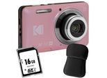 Kodak Pixpro FZ55 pink Digitalkamera Großes