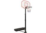 Basketballständer, Basketballkorb Outdoor, Basketball Korb, Basketball Hoop, Basketball Ständer, Weiß 258-363 cm Polyethylen