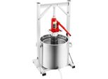 3T Obstweinpresse, 22L hydraulische Edelstahlpresse, Obstweinpresse aus rostfreiem Stahl für Reiswein, Honig, Gemüse, Wein, Käse, Püree