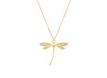Luxenter Halskette Mit GläNzendem 18K Gold Finish Zirkonia - Kual