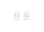 Luxenter Sterling Silber 925 Ohrringe Mit Rhodiniertem Brillant Zirkonia - Essential
