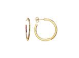 Luxenter Ohrringe Mit GläNzendem Zirkonia 18K Goldfarben - Firmou