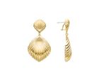 Luxenter-Ohrringe Aus 18 Karat Gelbgold - Kaizal