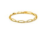Luxenter Armband Mit Funkelnden Zirkonia-Steinen, 18 Karat Gelbgold-Finish – Thylo