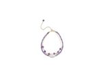 Luxenter-Armband, Metalllegierung Ekhao Und Amethyst-Zirkonia 18K Vergoldet
