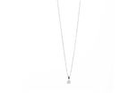 Luxenter Sterling Silber 925 Halskette Mit Rhodinierten Zirkonia - Yedia