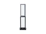 Brilliant Lampe, Ranut LED Tischleuchte 2Flg Schwarz, 2X LED Integriert, 9W LED Integriert, (1000Lm, 3000K), Mit 3-Stufen-Touchdimmer