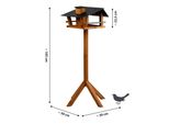Tchibo - Vogelhaus mit Ständer - schwarz