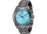 Invicta Speedway 50820 Herrenuhr - Quarzwerk - Edelstahl Mit Blauem Zifferblatt - 39 Mm