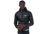 Herren Emporio Armani Ea7 Daunenjacke In Schwarz