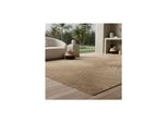 Outdoorteppich Arlberg, In Jute-Optik, Braun, 120 X 170 Cm