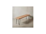 Esszimmerbank Bagli Massivholz Landhausstil, Akazie 160X40X45 Cm