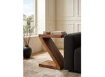 Beistelltisch Massivholz Z Cube Landhausstil Design Mumbai, Dunkelbraun 30X44X59 Cm