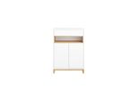 sobuy Schuhschrank Mit 1 Schublade Holzfarbe 60X34X85,1Cm Modern