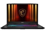 MSI Katana 17 HX B14WFK-283XCZ / i7-14650HX / 32 GB DDR5 / 1 TB SSD / RTX 5060 8 GB / 17,3 FHD, matt, 144 Hz / ohne Betriebssystem / Schwarz