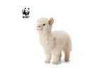 PlüSchtier Alpaka (31Cm, Weiß) WWF Lebensecht Kuscheltier Stofftier Alpaca Kamel SüDamerika