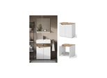 Vicco Waschtischunterschrank Marelle 60 X 57,5 Cm Weiß Artisan Modern Badezimmer