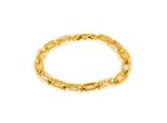 Luxenter Armband Mit Funkelnden Zirkonia-Steinen, 18 Karat Gelbgold-Finish – Asgoth