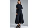 LangäRmliges A-Linien Midikleid