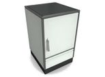 Glutos Küchenherd HH 02 G | weiß | Scharnier rechts | 5,5 kW