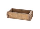 Novaliv Holzkiste Vintage 30 X 15 X 10 Cm Alte Ziegelform Holz EIN Kammer Allzweckkiste Aus Recyceltem Altholz Jede Form EIN Unikat - Geschenkkiste