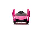 Es-Toys Kinder Elektroauto Lamborghini Veneno 615B Eva-Reifen Fernbedienung Pink