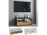 Vcm TV MöBel Lowboard Fernsehschrank Mit Ausreichend Stauraum MaßE H. 39 X B. 115 X T. 40 Cm Fernseh MöBel – Arila XL