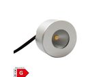 LED Unterbauleuchte, Mini-Star, Silber-Grau, Warmweiss, 1Er SET