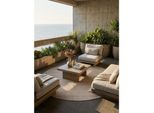 Teppich Outdoor Ventoux In Beige, Im Ethno-Stil, Ø 80 Cm