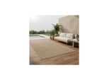 Teppich Outdoor Arlberg In Beige, In Jute-Optik, 160 X 230 Cm