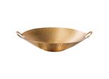 Riess-Ambiente Deko Schale Orient - 55Cm Gold Metall Hammerschlag Design Handgearbeitet