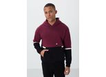 Herren Kapuzenpullover Mit Farbblockierung