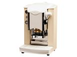 Faber Slot Inox ESE Pad Espressomaschine Ivory Weiß Silber