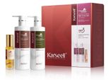 Haarpflege Set mit Shampoo, Conditioner & Arganöl | Für Trockenes & Strapaziertes Haar | 500 ml + 500 ml + 50 ml